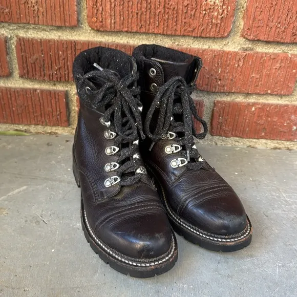Frye Samantha Hiking Boots