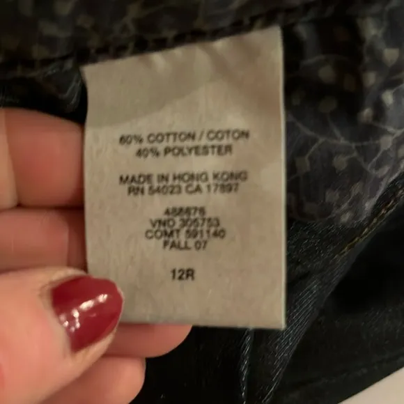 GAP size 12 blue wide leg jeans 1969 limited edition with stretch NWOT