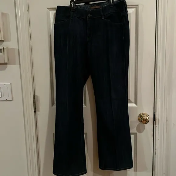 GAP size 12 blue wide leg jeans 1969 limited edition with stretch NWOT