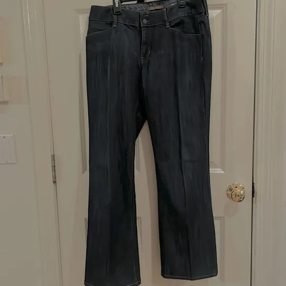 GAP size 12 blue wide leg jeans 1969 limited edition with stretch NWOT