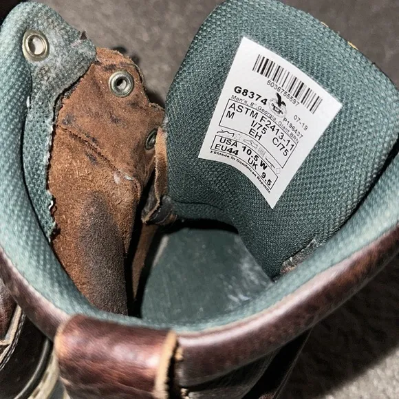 Georgia Boot Leather High Top Work Boots