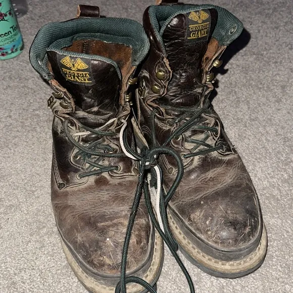 Georgia Boot Leather High Top Work Boots