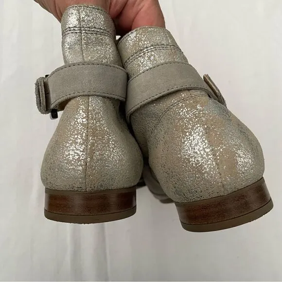 GEOX tan with metallic Marlyna booties size 40 (size 10)