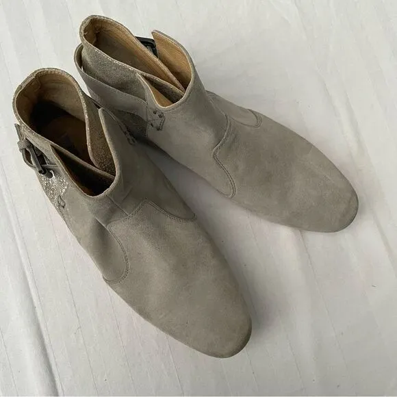 GEOX tan with metallic Marlyna booties size 40 (size 10)