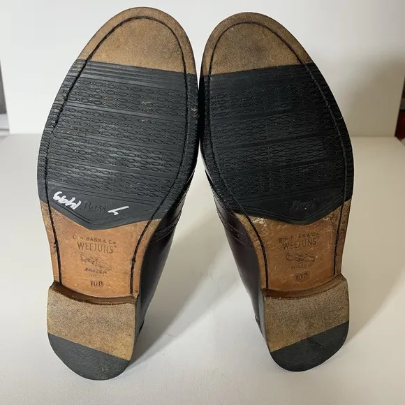 G.H. Bass &amp; Co Shoes Mens 10 Weejuns Frazier Slip On Loafers Made In Brazil