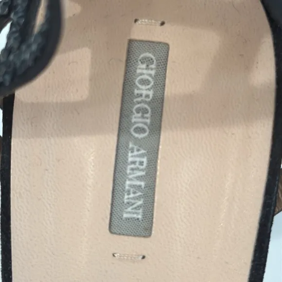 Giorgio Armani Crystal Sandals