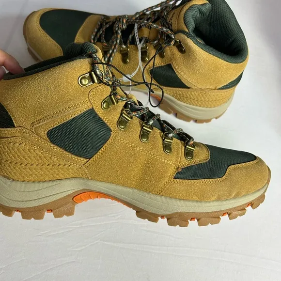 Goodyear Tan and Green Hiking Boots NWT
