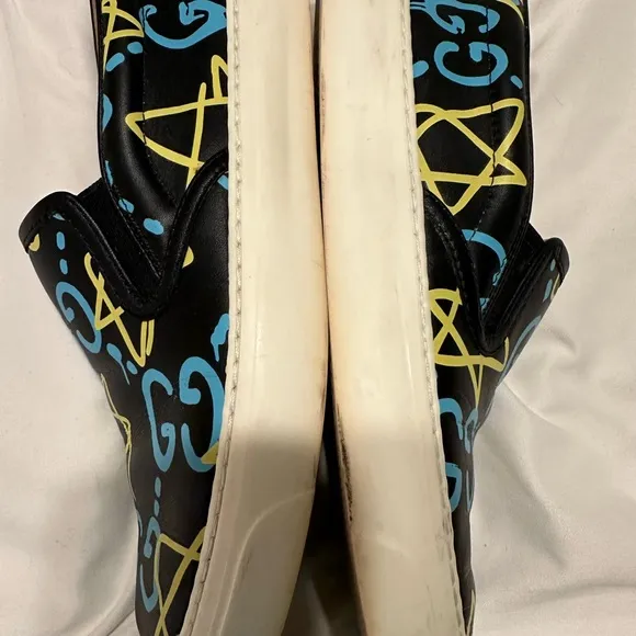 Gucci GG Ghost slip on shoes sz 38 7.5 men/ 8.5 women