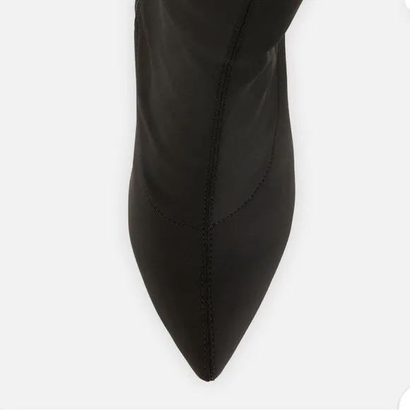 Halston Heritage Dani Black Ink Over the Knee Dress Boots