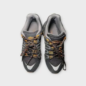 Harley-Davidson Chase‎ Athletic Hiker Shoes Mens Size 9 Black/Orange Lace Up