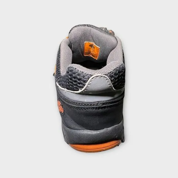 Harley-Davidson Chase‎ Athletic Hiker Shoes Mens Size 9 Black/Orange Lace Up