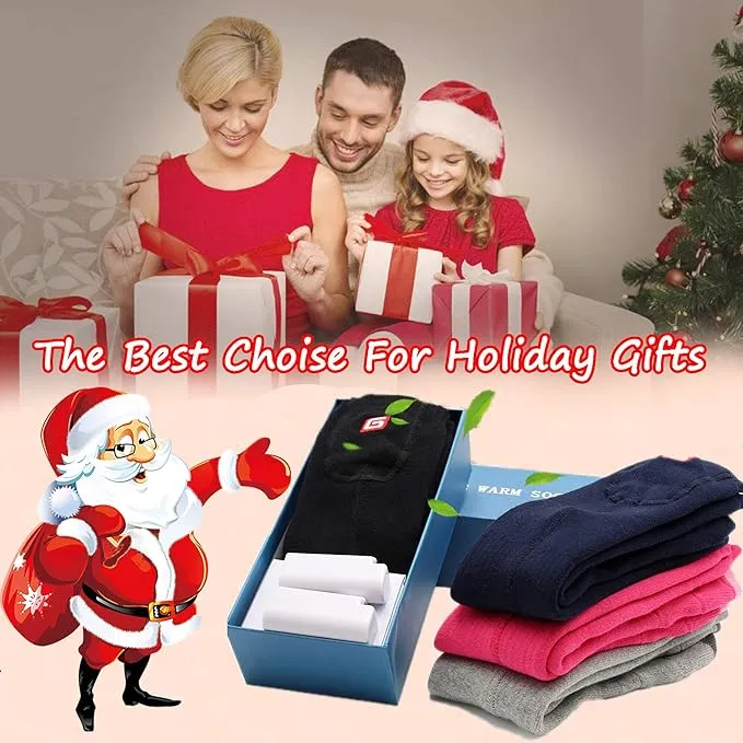 Heated Socks Rechargeable Electric Battery Heating Socks for Men Women with 3 Adjustable Heating Levels for Skiing Riding Hunting