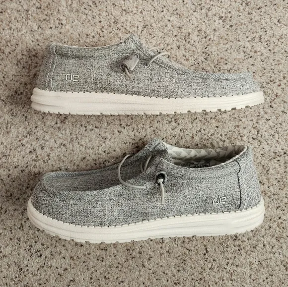 Hey Dude grey shoes