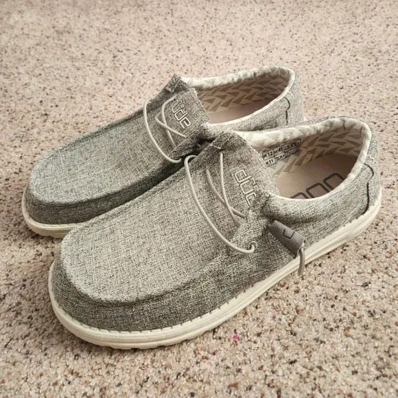 Hey Dude grey shoes