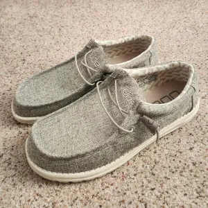 Hey Dude grey shoes
