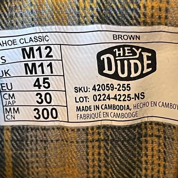 Hey Dude Tahoe Boots