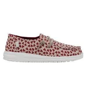 HEY DUDE Wendy Youth Love Tan Casual Shoes