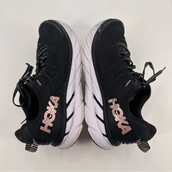 Hoka Black Clifton 6 Running Shoes Women’s Size 9.5