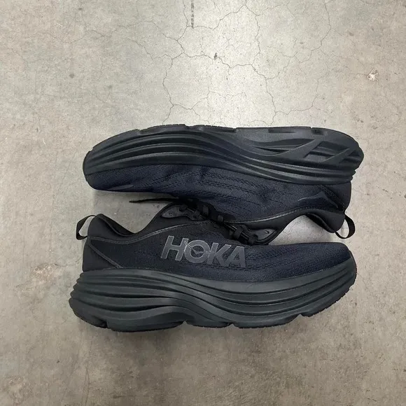 Hoka bondi 8 cushioned running shoes