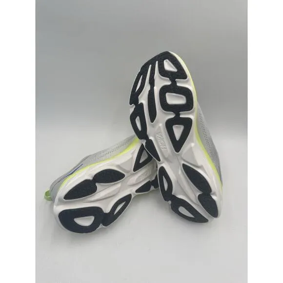 Hoka BONDI 8 Men's NEW Running Sneaker Grey/Yellow US Size 11.5 Medium (STTC)