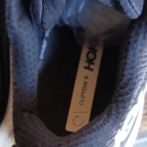 HOKA Clifton 9 Black Running Shoes