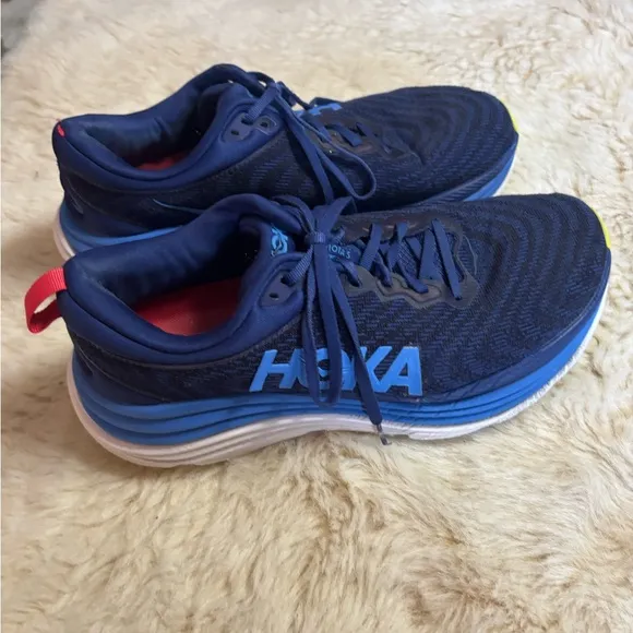 Hoka Gaviota 5 Men's Blue Running Shoes size 9