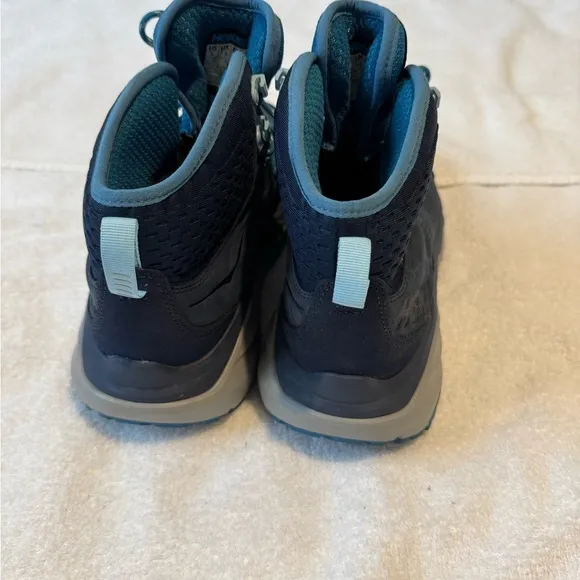 Hoka Goretex vibran Black and Blue Hiking Boots