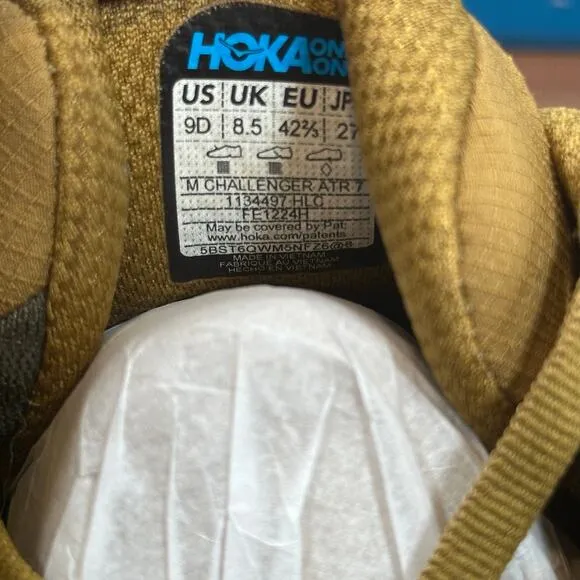 Hoka Men's Challenger 7 ATR Trail Running Shoes Size 9