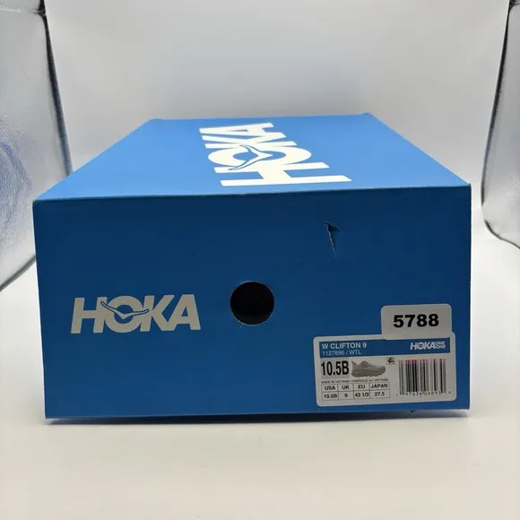HOKA Men's Clifton 9 Running Shoes Sneakers Size 10.5B