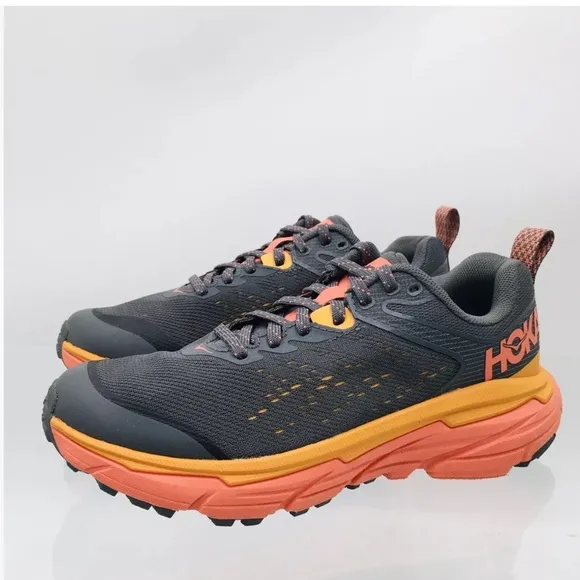 Hoka One Challenger ATR 6 - Castlerock/ Orange- Women’s Running Shoes