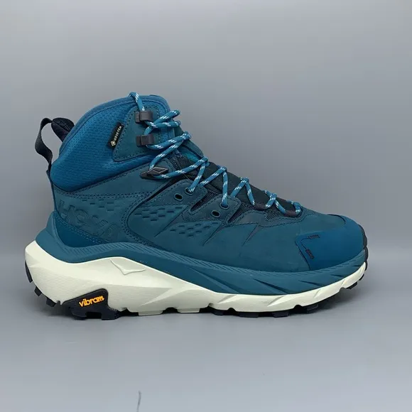 Hoka One Kaha 2 Blue Coral Gore-Tex Waterproof Hiking Boots Women's Sz 8.5B