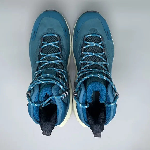 Hoka One Kaha 2 Blue Coral Gore-Tex Waterproof Hiking Boots Women's Sz 8.5B