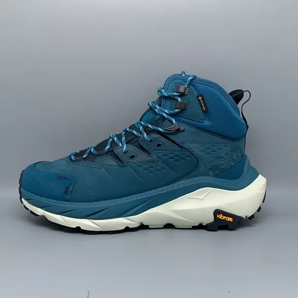 Hoka One Kaha 2 Blue Coral Gore-Tex Waterproof Hiking Boots Women's Sz 8.5B