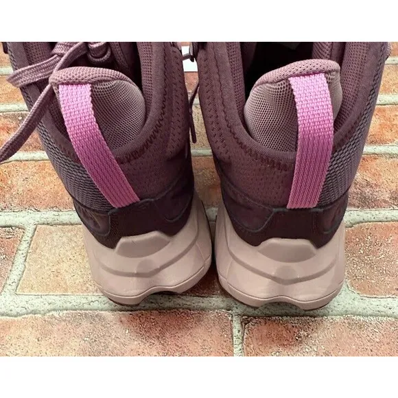 Hoka One One Anacapa Breeze Mid Hiking Boots Women's 7.5 B Amethyst 1134506-RPMV