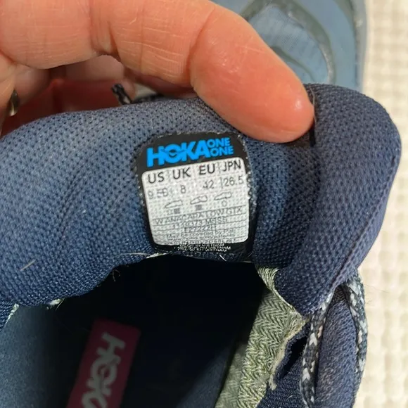 HOKA One One Anacapa Low GTX Mountain Spring Summer Song Womens Sneaker 9.5B