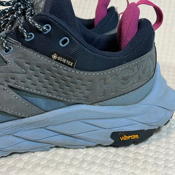 HOKA One One Anacapa Low GTX Mountain Spring Summer Song Womens Sneaker 9.5B