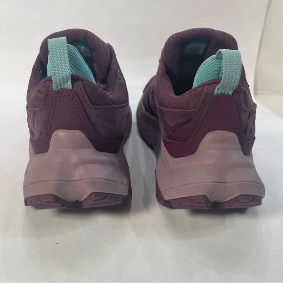HOKA One One Anacapa Low GTX Running Shoes Grape Wine FT1022G Women’s Size 8.5