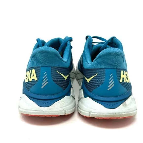 Hoka One One Arahi 5 men’s Running Shoes Size 11B Mosaic Blue Luminary Green