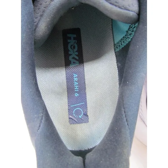 HOKA ONE ONE Arahi 6 Mens Blue Running Shoes Size US 11.5 D EUR 46 VGC