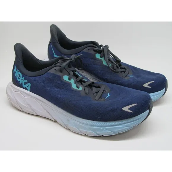 HOKA ONE ONE Arahi 6 Mens Blue Running Shoes Size US 11.5 D EUR 46 VGC