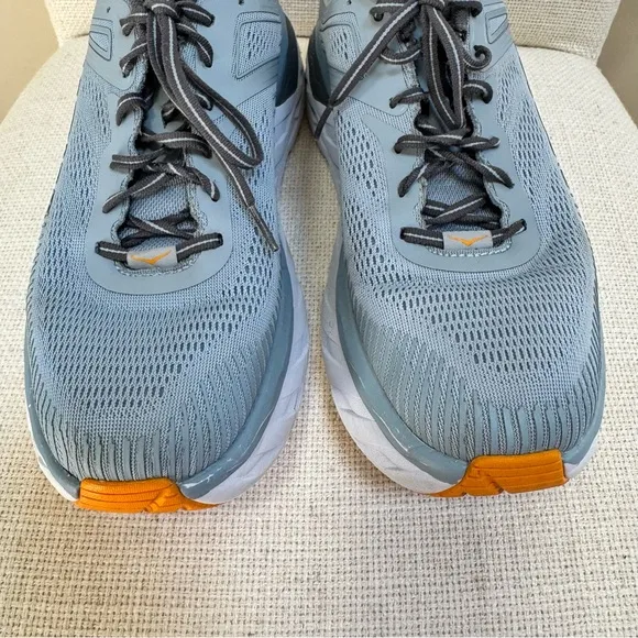 Hoka One One Bondi 7 Blue Athletic Running Shoes 1110518 BMMO Men’s Size 10