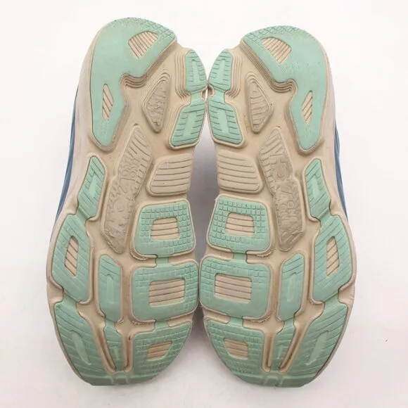 Hoka One One Bondi 7 Men's Size 9.5 Blue Running Shoes Sneakers  1110518 RTOS
