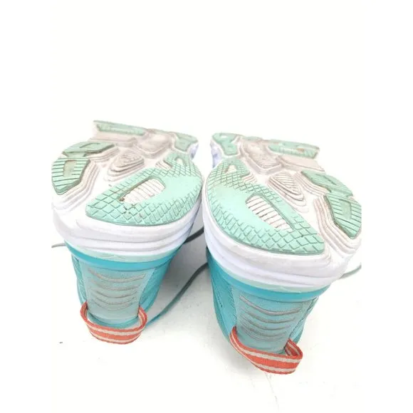 HOKA ONE ONE Bondi 7 Women's Size 9 Running Shoes Aquarelle / Eggshell Blue