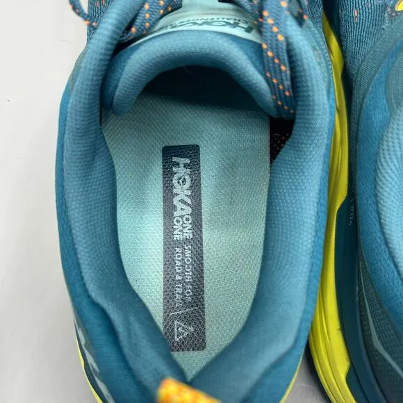 Hoka One One Challenger ATR 6 Men's Trail Running Shoes Blue Size 11.5D