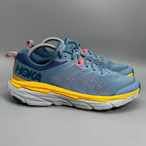 Hoka One One Challenger ATR 6 Womens Size 9 Blue Running Shoe Sneaker Comfort