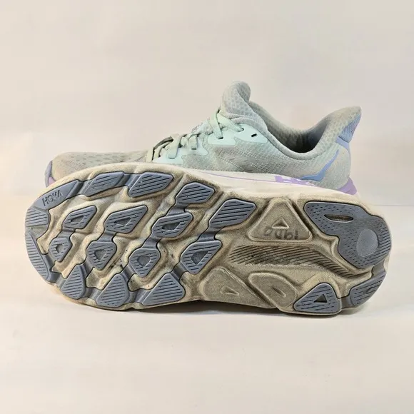 Hoka One One Clifton 9 Womens Size 7 B Running Shoes Sneakers 1127896 SOLM
