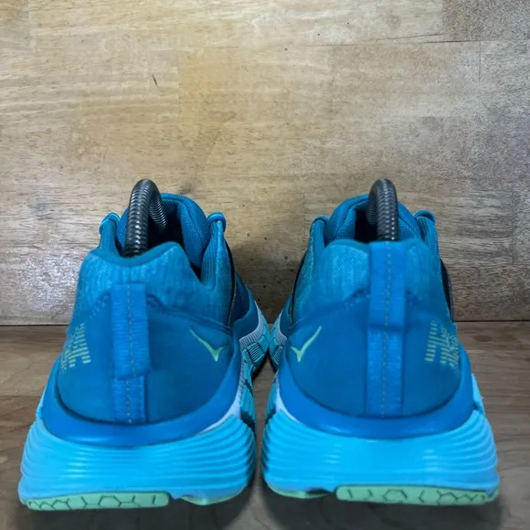 Hoka One One Gaviota 2 Womens Size 9.5 Running Shoes Sneakers Teal Blue 1099630