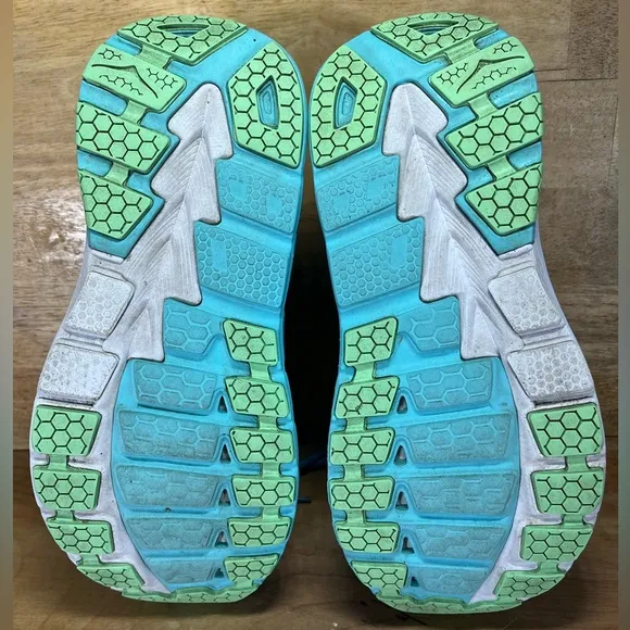 Hoka One One Gaviota 2 Womens Size 9.5 Running Shoes Sneakers Teal Blue 1099630