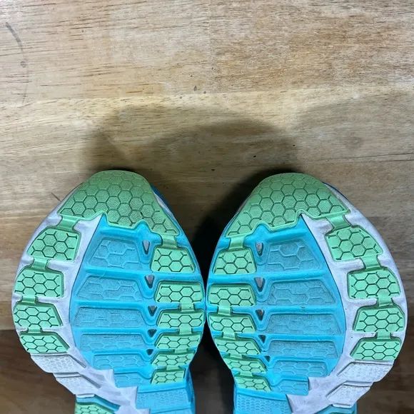 Hoka One One Gaviota 2 Womens Size 9.5 Running Shoes Sneakers Teal Blue 1099630