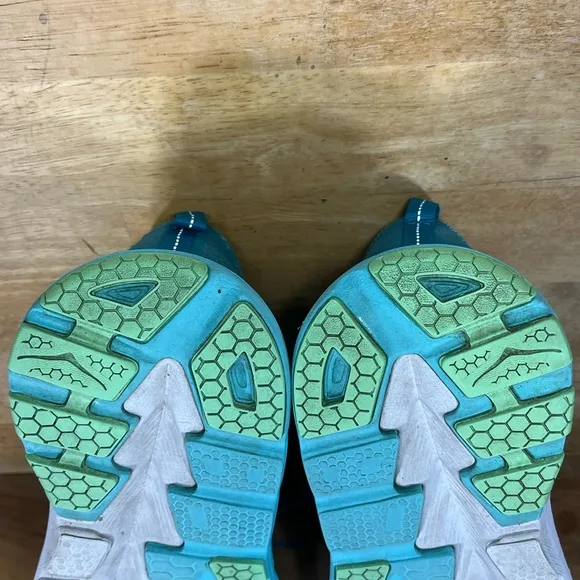 Hoka One One Gaviota 2 Womens Size 9.5 Running Shoes Sneakers Teal Blue 1099630